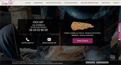 Desktop Screenshot of inoxart.fr