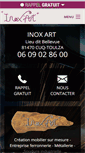 Mobile Screenshot of inoxart.fr